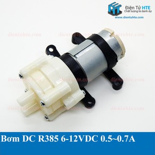 Động cơ bơm dc r385 6-12v