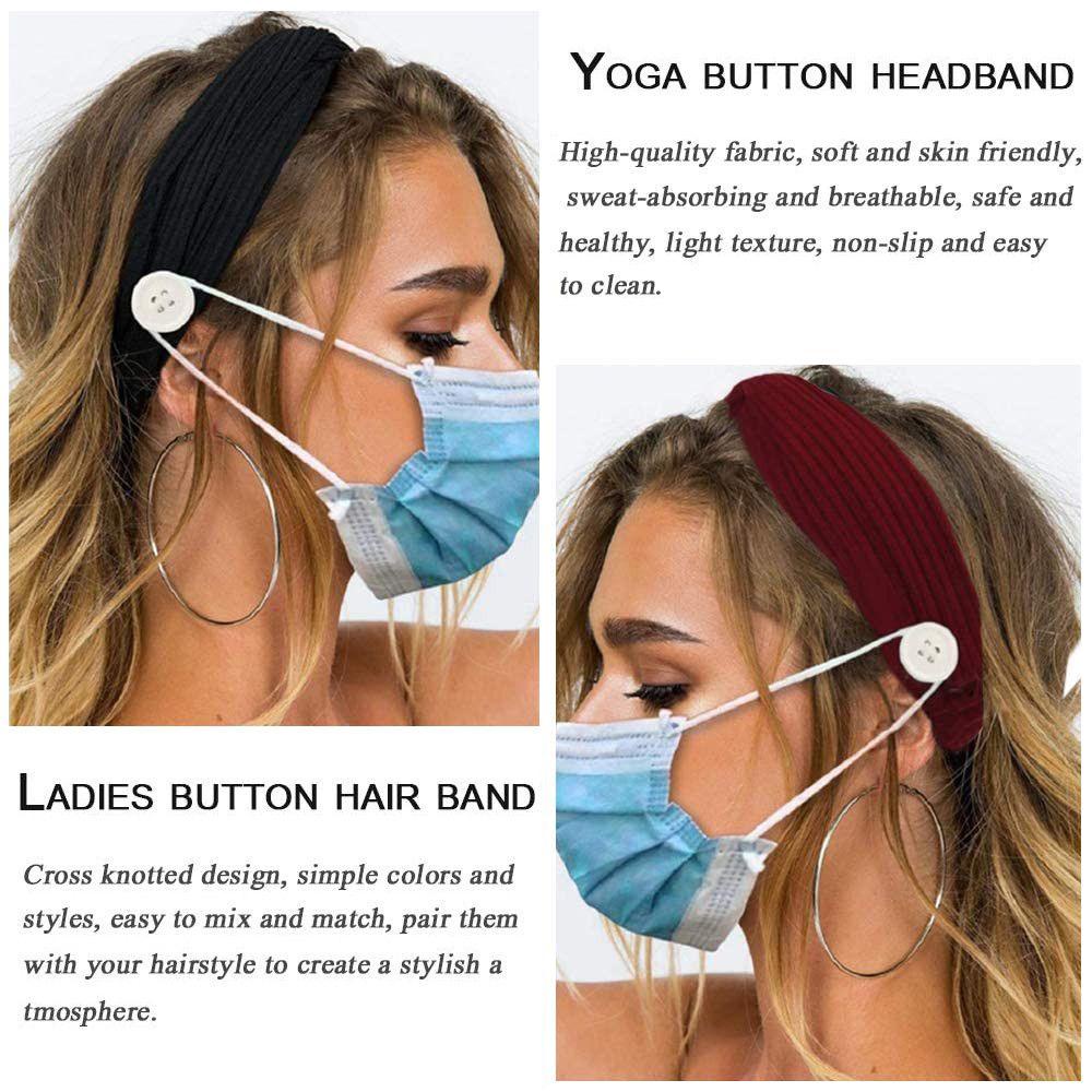 Băng Đô Cài Tóc Cài Nút Mềm Mại Dành Cho Nữ Y Tá