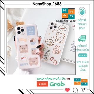 Ốp Lưng Iphone Cạnh Vuông,Bảo Vệ Camera In Hình Dễ Thương 7Plus,8plus,x,xs,xsmax,11,11promax,12,12promax,13,13promax