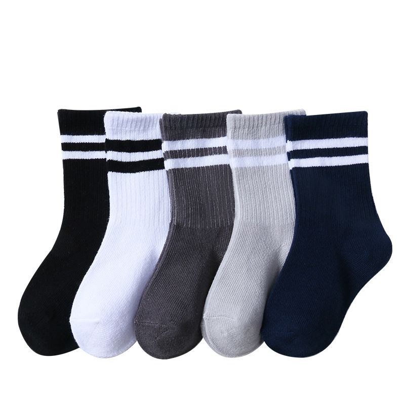 Vớ Cotton Mềm Mại Thoáng Khí 5 Trong 1 Cho Bé Từ 1-12 Tuổi