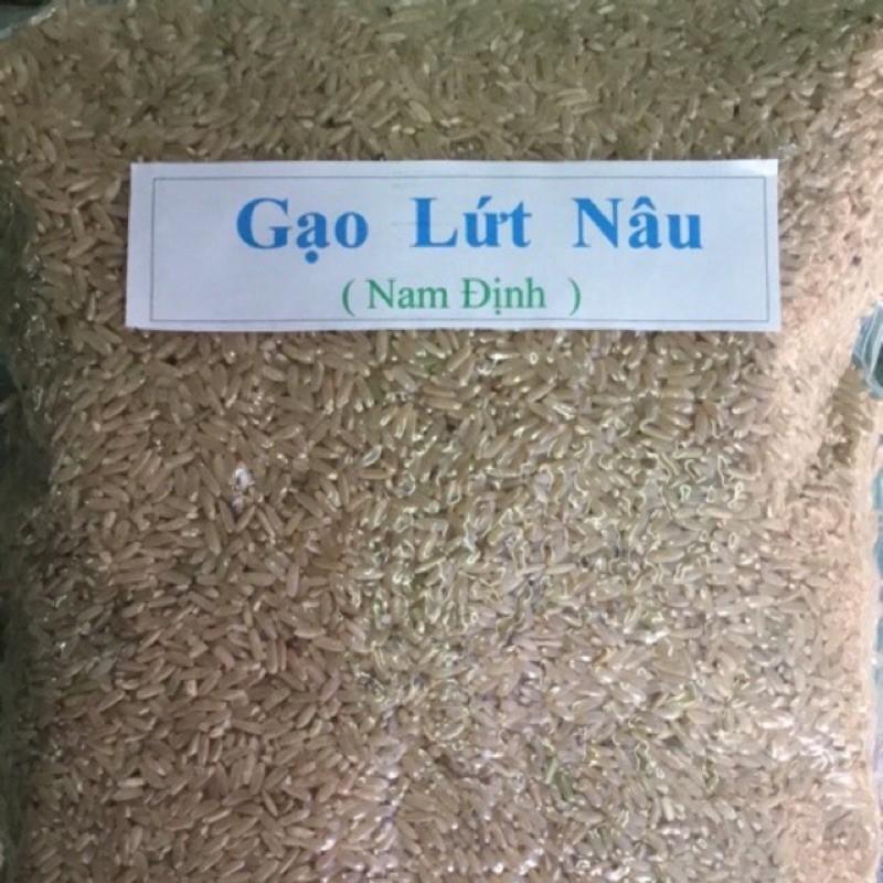 5kg gạo lứt nâu giá 21k kg