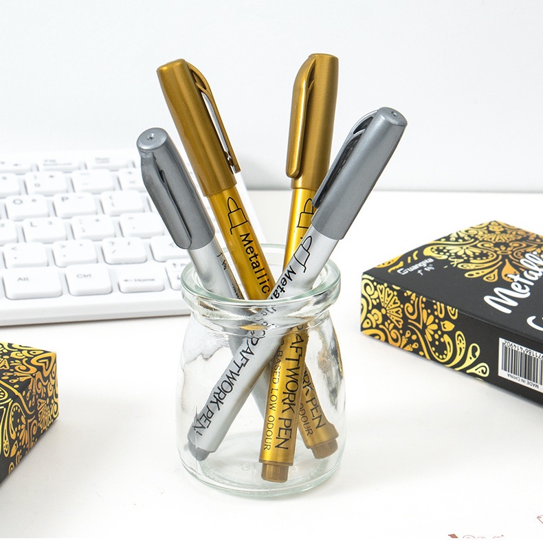 Bút Vẽ Kim Loại Chống Thấm Nước Chất Lượng Cao GN550