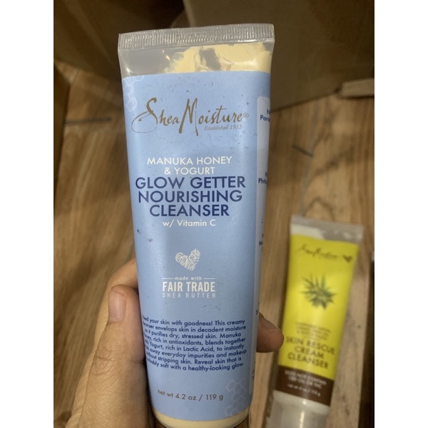 Sữa rửa mặt Shea moisture 113g