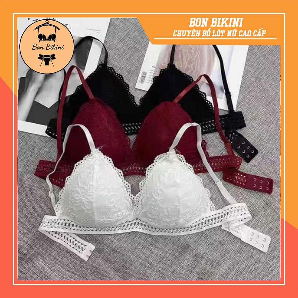 Áo Bra Ren Hoa Đệm Mỏng 2 dây Mã Mới - Bra 7311