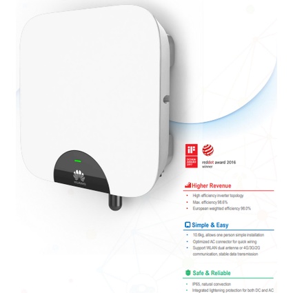 Inverter hòa lưới Huawei 1 pha 5kw bản L0