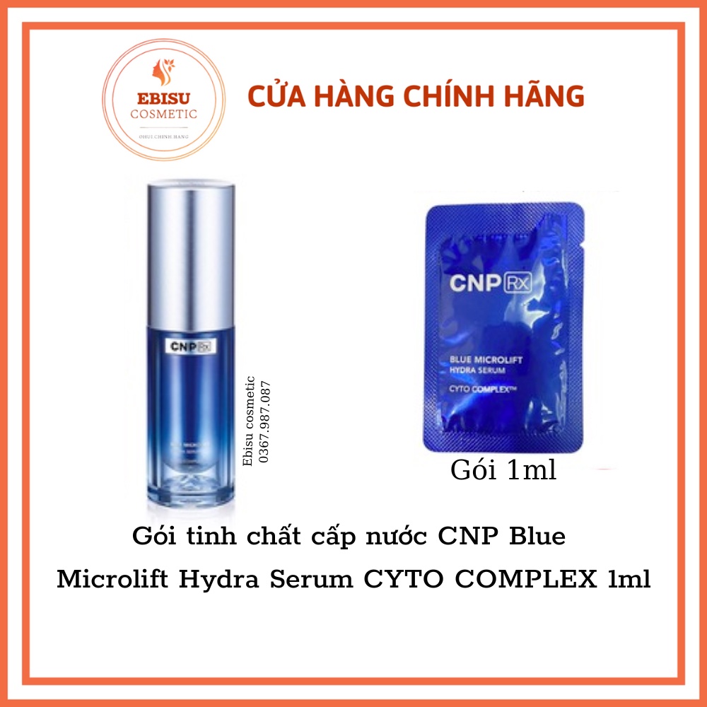 Gói Tinh Chất Cấp Nước Cnp Blue Microlift Hydra Serum Cyto Complex 1Ml_????? ?????????
