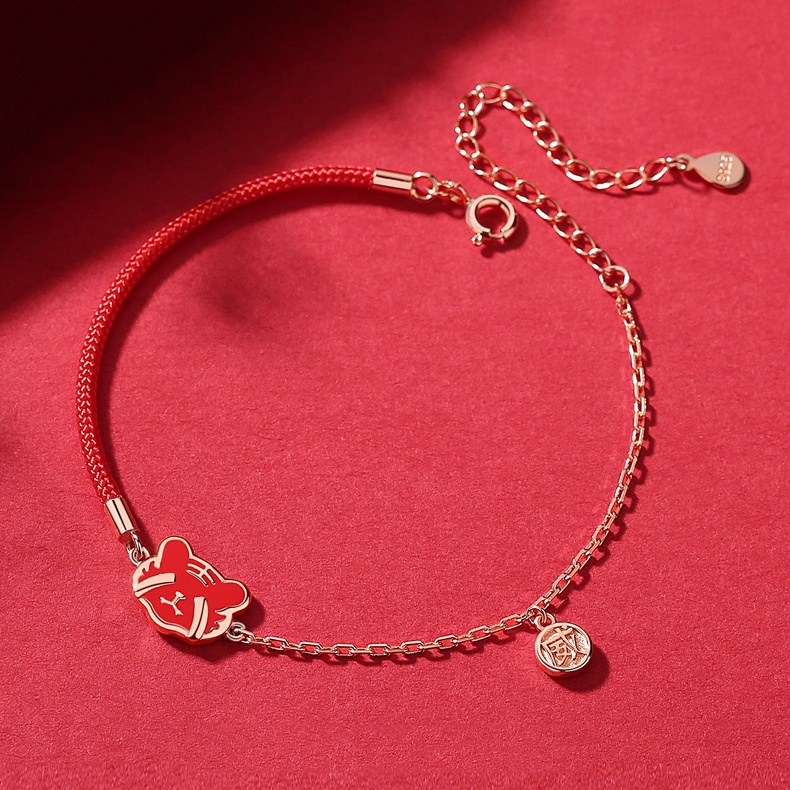 [Augustcloth | AugustJewelry] Vòng tay/ Lắc tay chú Hổ dễ thương 2022