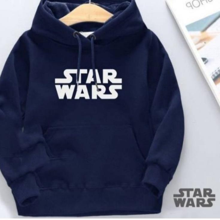 ֍ Áo hoodie In Hình starwars Thời Trang Cho Nam Và Nữ 2-11 Tuổi ❅