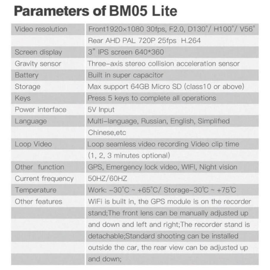 [Giảm giá]  CAMERA HÀNH TRÌNH K5 PRO GPS-WIFI QUAY HAI MẮT TRƯỚC SAU l | BigBuy360 - bigbuy360.vn