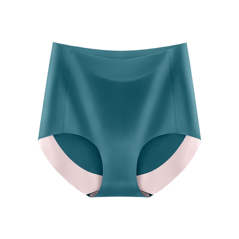 Quần Lót Định Hình Eo Không Đường May Bằng Lụa Mát Thoáng Khí Kháng Khuẩn Nâng Hông Bụng Cho Nữ