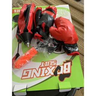 Bộ Đồ Chơi Đấm Bốc Cho Bé Boxing Set (có găng tay, trụ đỡ, giá đỡ)