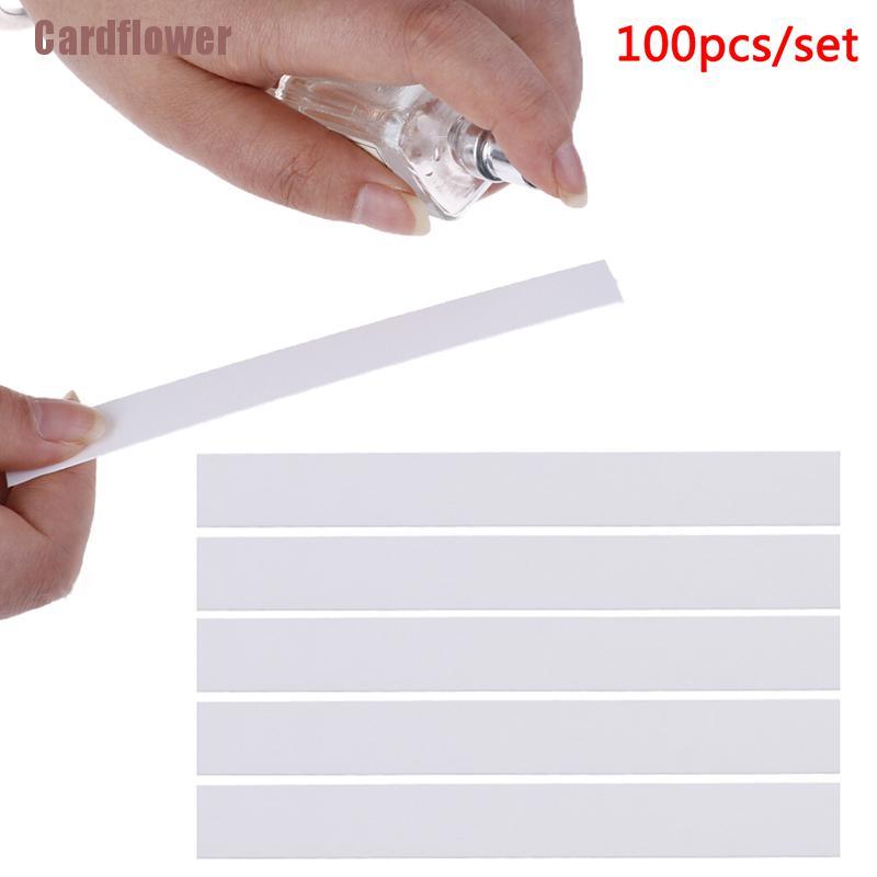 (Hàng Mới Về) 100 Que Thử Tinh Dầu / Nước Hoa 130X15Mm