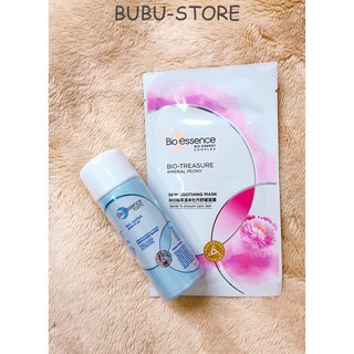 Combo xịt khoáng và mặt nạ BIO ESSENCE