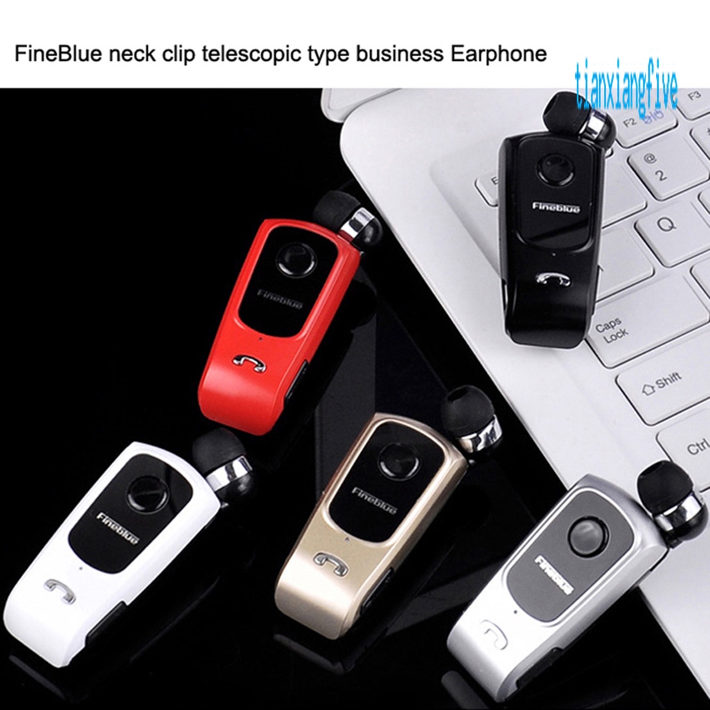 Tai nghe bluetooth newmerun TX-Fineblue F920 có kẹp gắn cổ áo tiện dụng