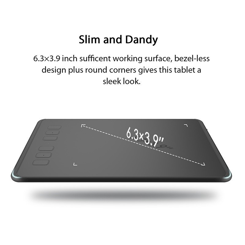 BẢNG VẼ ĐIỆN TỬ THÔNG MINH HUION INSPIROY H640P 6X4 INCH DÙNG CHO DÙNG CHO ĐIỆN THOẠI ANDROID, LAPTOP, PC