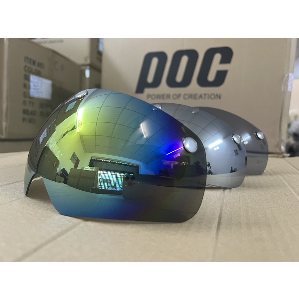 KÍNH THAY NÓN THỂ THAO XE ĐẠP POC 01- FALCON CITY-BASECAMP