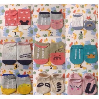 Set 10 đôi tất sock kid chống trượt cho bé trai / bé gái