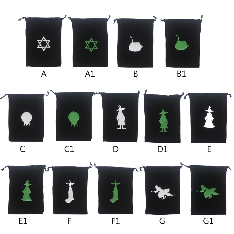 Khăn Trải Bàn Bằng Vải Nỉ Có Túi Dây Rút Đựng Bài Tarot / Thẻ Bài Tarot