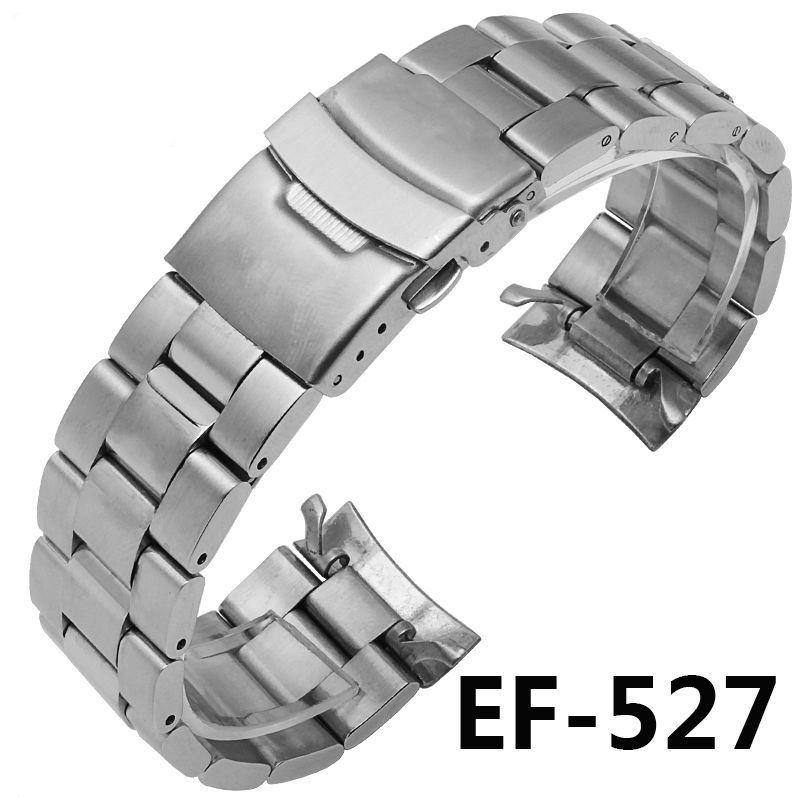 EDIFICE Dây Đeo Inox Cho Đồng Hồ Casio Ef-527 Ef550 Ef500 Ef563