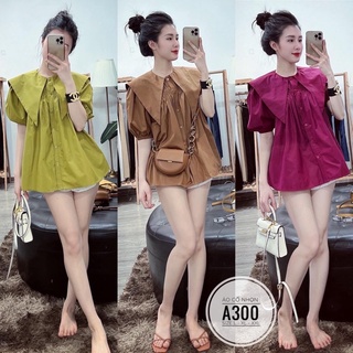 Bigsize Áo sơ mi cổ nhọn 55-95kg