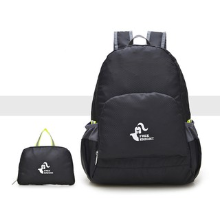 Ba lô gấp gọn siêu nhẹ Free Knight FK0729 đen - Hãng phân phối chính thức