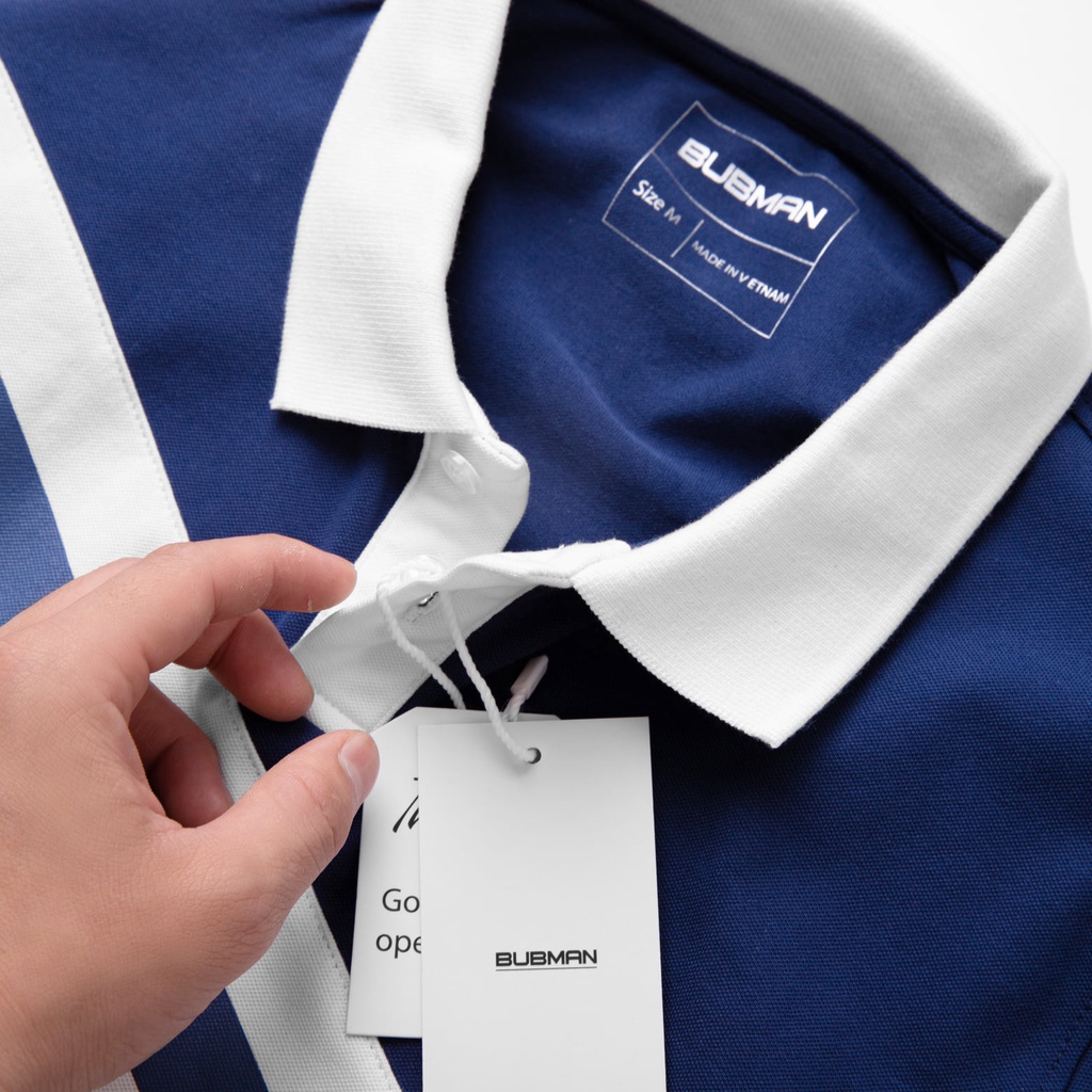 Áo POLO nam cổ bẻ BEA vải CVC co giãn 4 chiều,chuẩn form, sang trọng-lịch lãm - BUBMAN