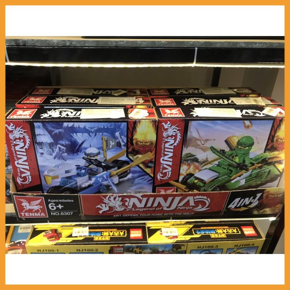 Ninjago - Lego Ninja Xếp Hình Xe Chiến Đấu