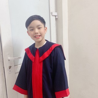 Bộ cử nhân kèm mũ mầm non