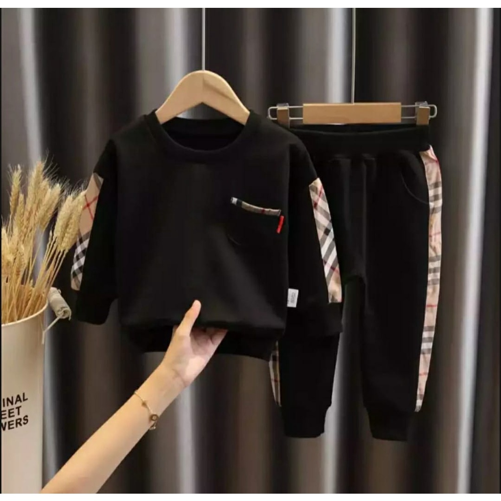 Bộ Quần Áo SWEATER Dài Tay Thời Trang Năng Động Dành Cho Trẻ 1-6 Tuổi