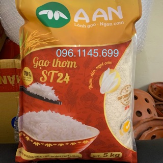 Gạo thơm A An ST24 5kg