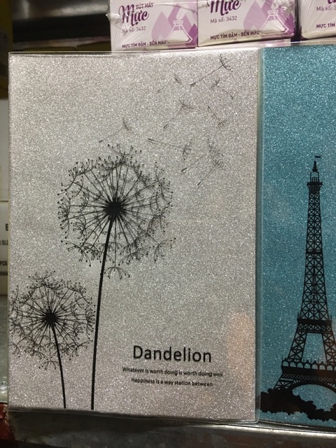 SỔ CẦM TAY DANDELION BÌA NHŨ 142x202mm