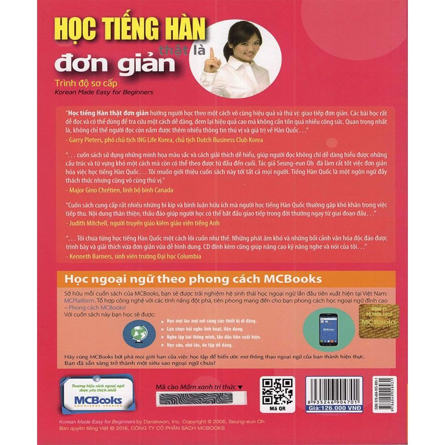 Sách - Học Tiếng Hàn Thật Là Đơn Giản - Trình Độ Sơ Cấp