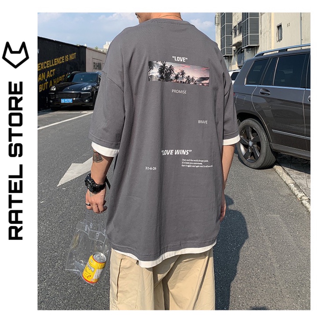 Áo Thun Local Brand T-Shirt Nam Nữ Love Win Unisex Form Rộng Hot Trend