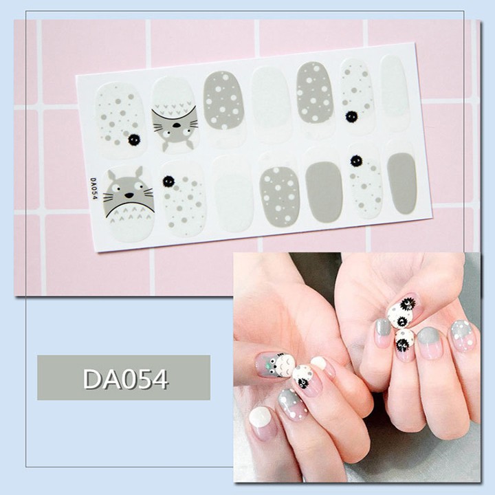 Nail Wraps Set Dán móng tay 14 miếng nhiều mẫu DA041-060