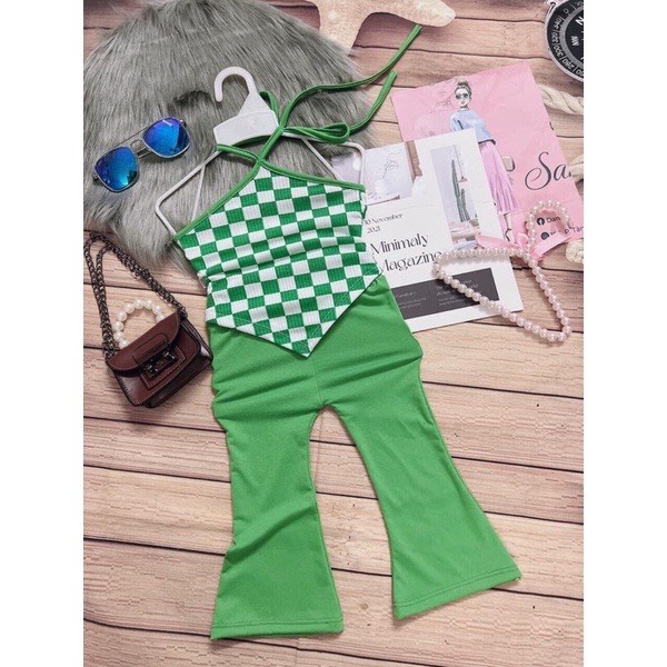 Thời Trang Trẻ Em # Set body sọc cho bé # Quần Áo Bé gái