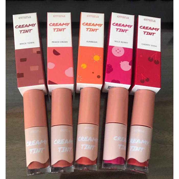 (Hàng Mới Về) Son Tint Emina Trang Điểm Làm Đẹp Chuyên Nghiệp