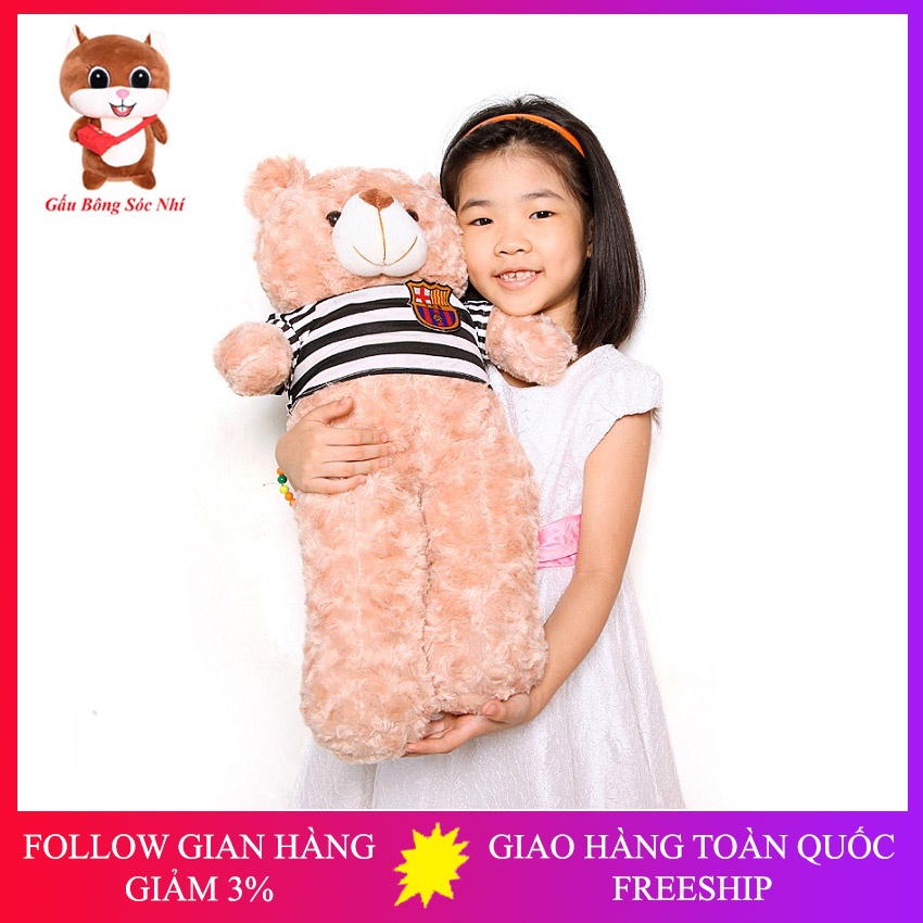 Gấu Bông Teddy Xinh Xắn  FREESHIP  Gấu Bông Sóc Nhí - Gấu bông teddy cao cấp