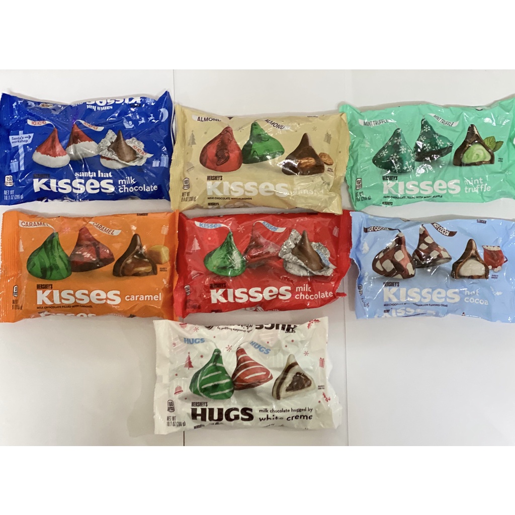 Sô cô la ￼Hershey's Kisses - Mỹ [ NHIỀU LOẠI ]