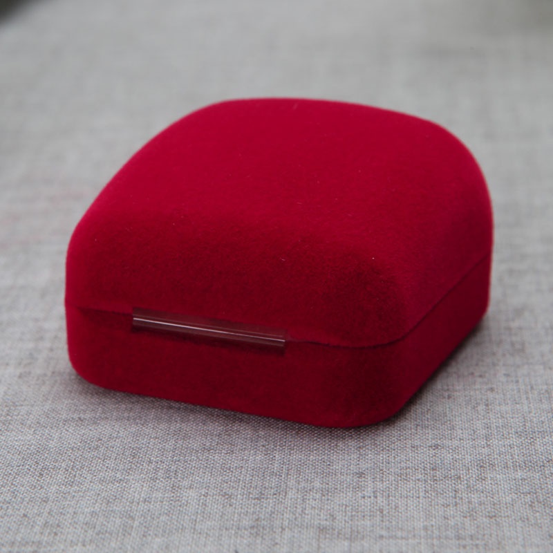 Hộp Đựng Nhẫn / Trang Sức Bằng Vải Nỉ Độc Đáo Tiện Dụng