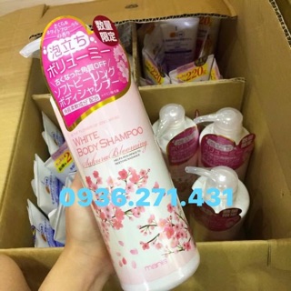 Sữa tắm trắng manis nhật bản white body shampoo