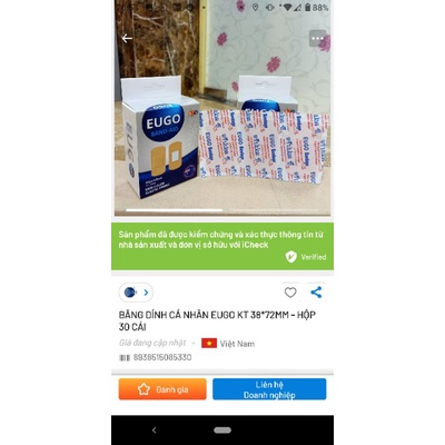 Băng dán Urgo cá nhân vệ sinh vết thương hở