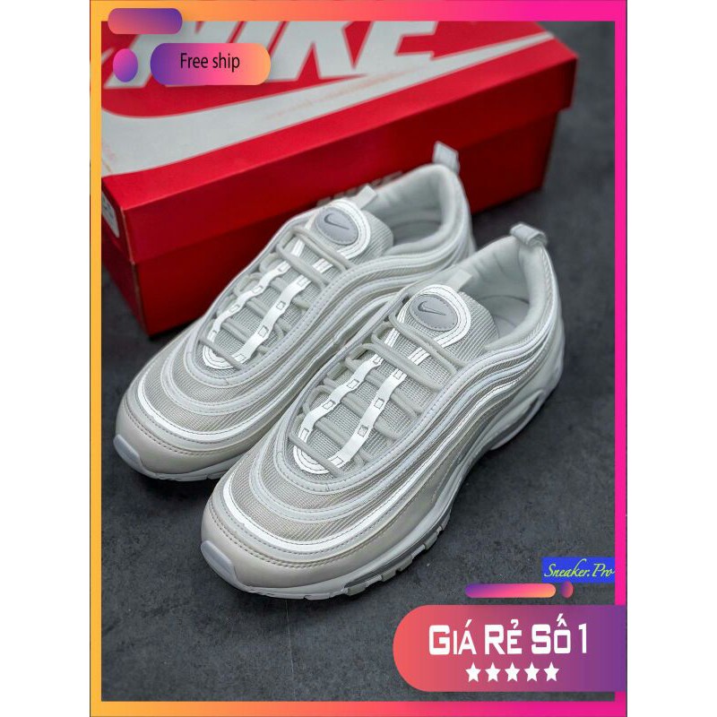 Giày thể thao AIR MAX 97 Trắng siêu đẹp cho cả nam và nữ siêu đẹp cho nam và nữ - HỖ TRỢ ĐỔI TRẢ TRONG 15 NGÀY ! : : ' .