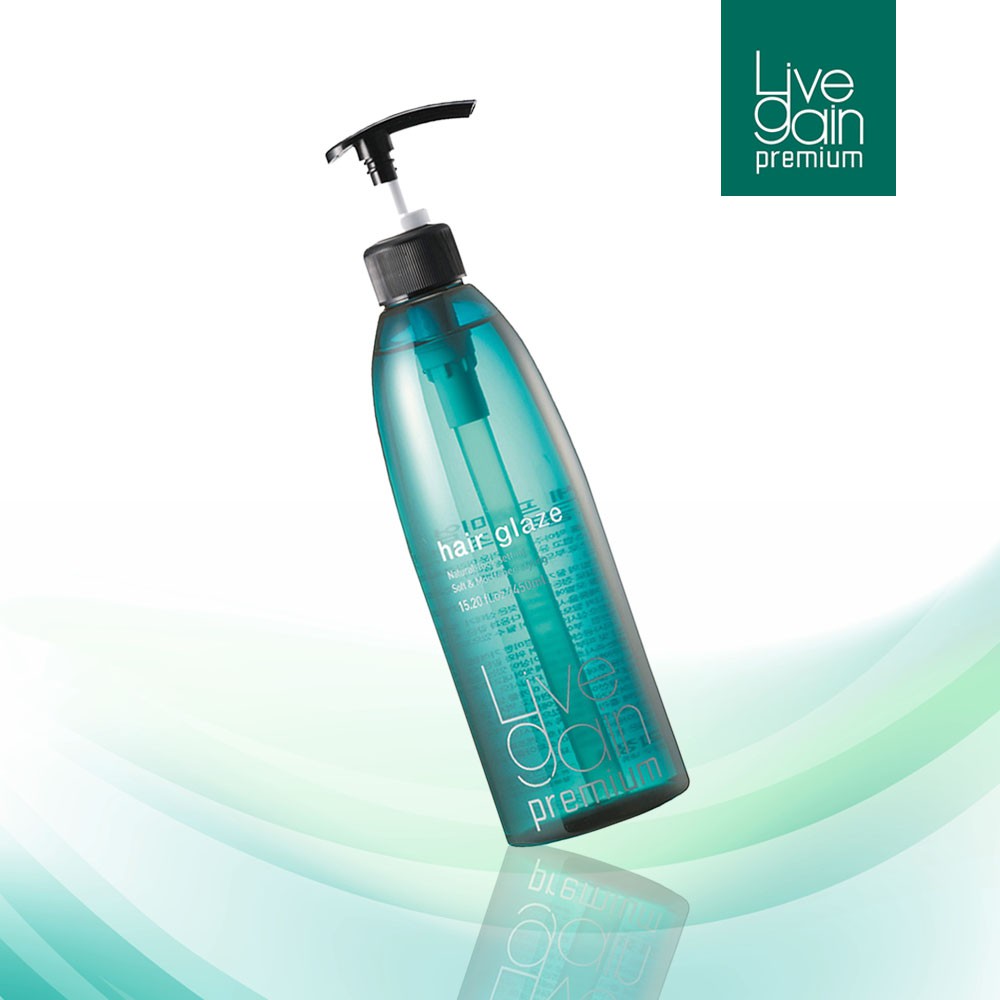 Gel Mềm Livegain Premium Hair Glaze 450ml Hàn Quốc
