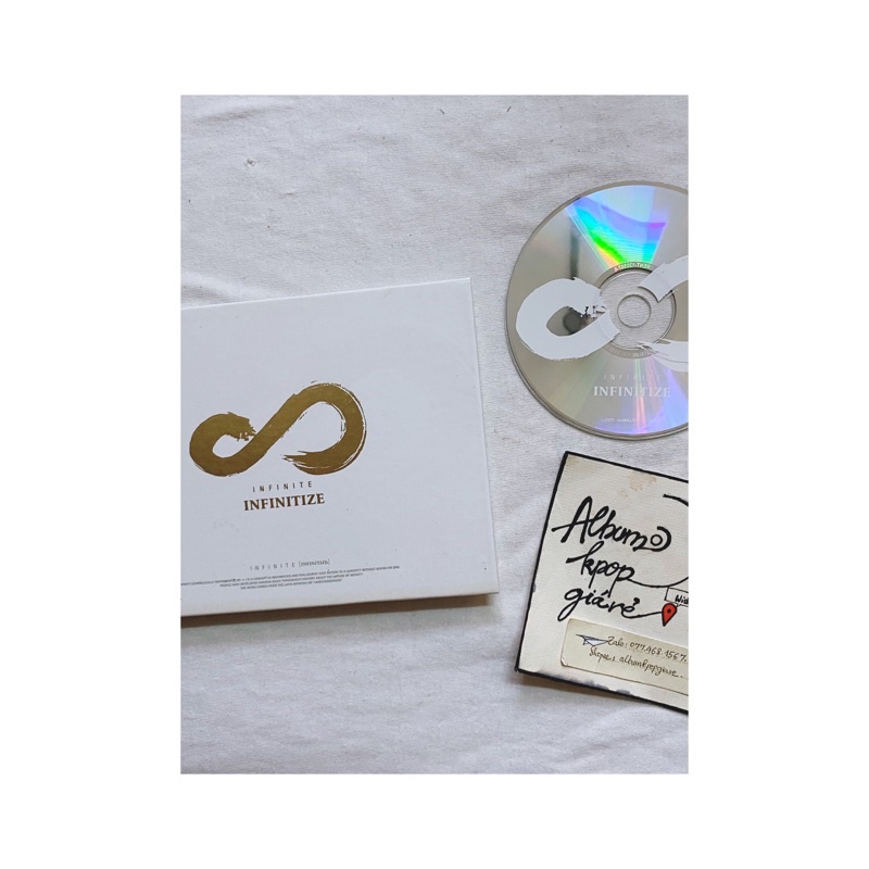 infinite album mini infinite đã khui seal, gồm CD và photobook