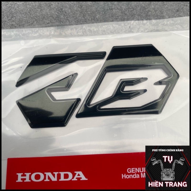 LOGO AB MÀU ĐEN ZIN AB LIMITED 2021 CHÍNH HÃNG HONDA