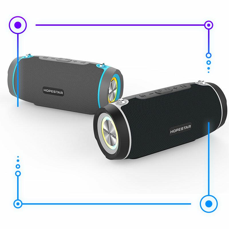 Loa bluetooth cao cấp HOPESTAR H45/HOPESTAR/P21 chính hãng(kết nối được 2 loa cùng lúc, chống nước, pin siêu t
