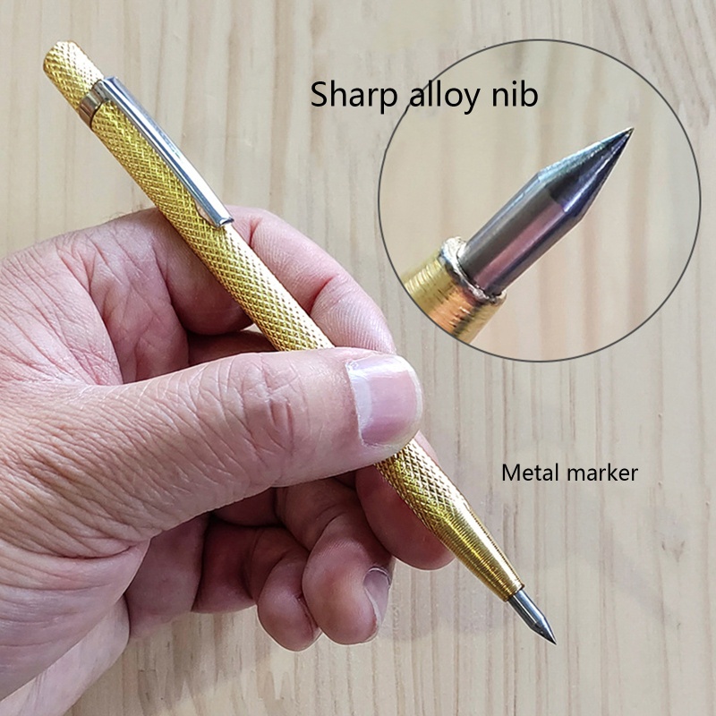 Bút Chì Bấm Tự Động 2.0 Dùng Làm Mộc Kèm Lõi Thay Thế Màu Đỏ Đen