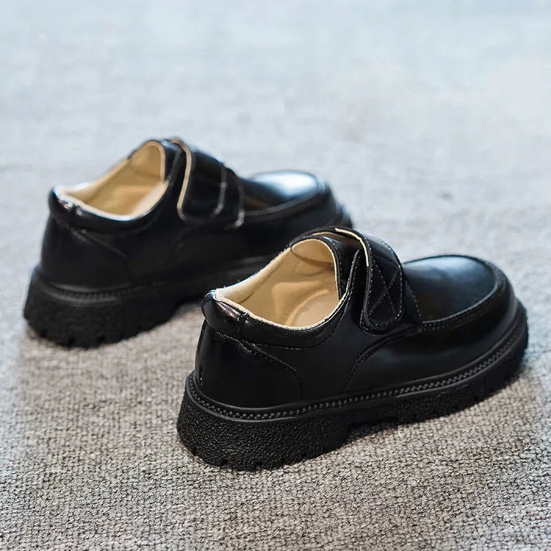 Giày Sandal Da Mềm Phong Cách Anh Quốc Thời Trang Xuân Thu 2022 Cho Bé Trai