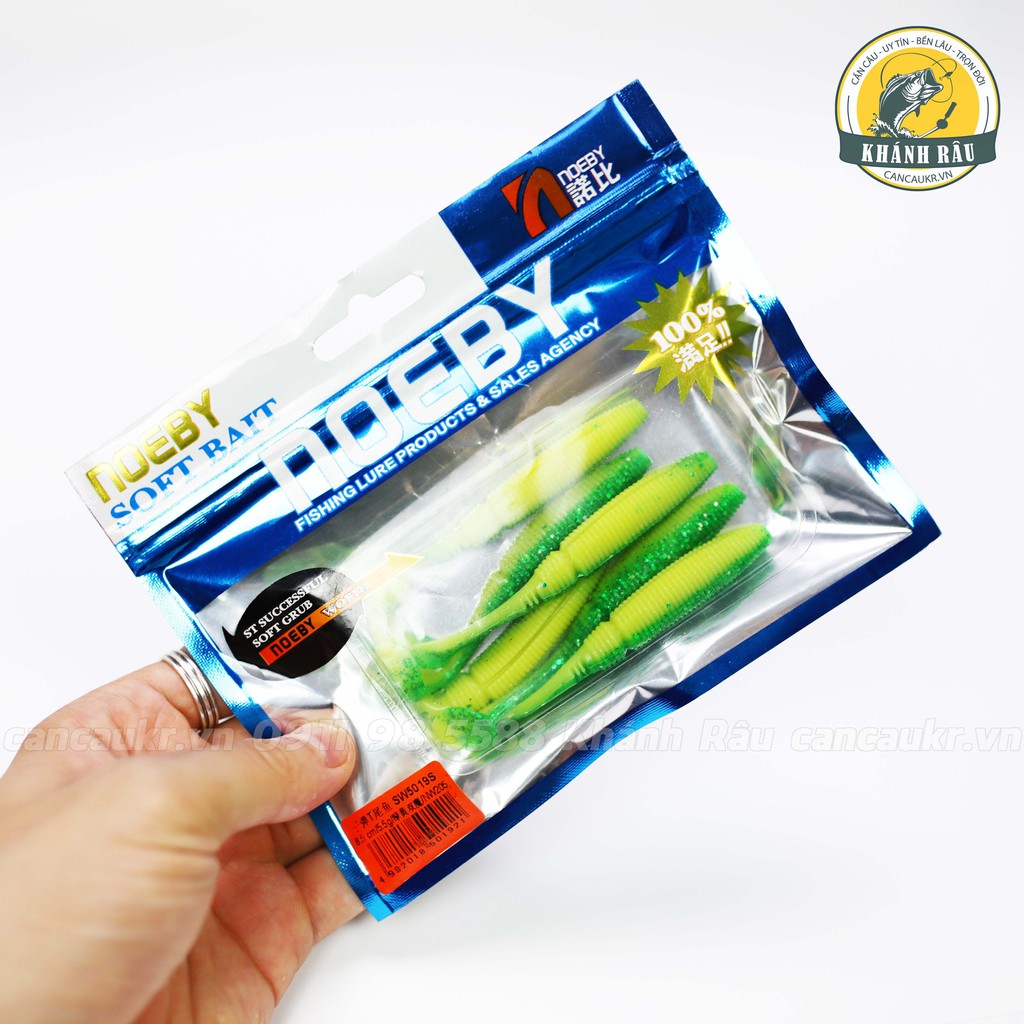 Mồi mềm Noeby SW5019S 8.5c,5.5g