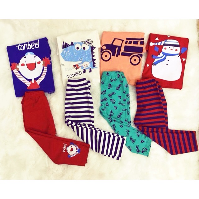 Combo 3 bộ cotton mềm mịn